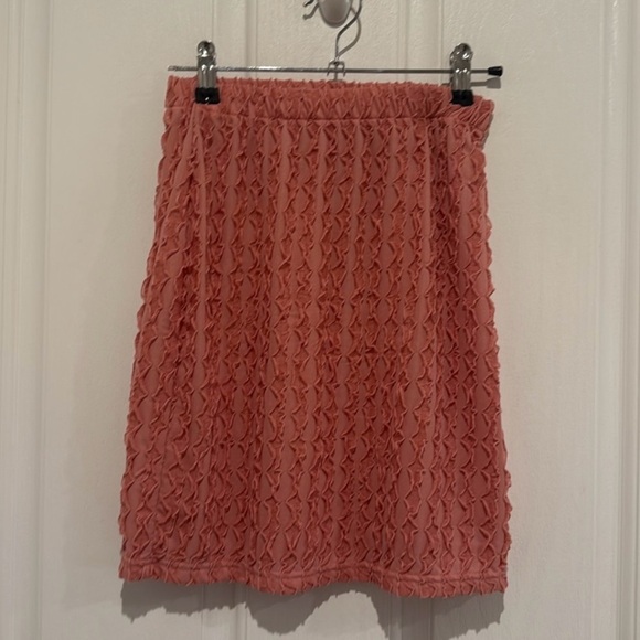 Pink Textured Two Piece Set - Picture 3 of 5